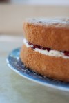 Classic Victoria sandwich cake on www.mycustardpie.com