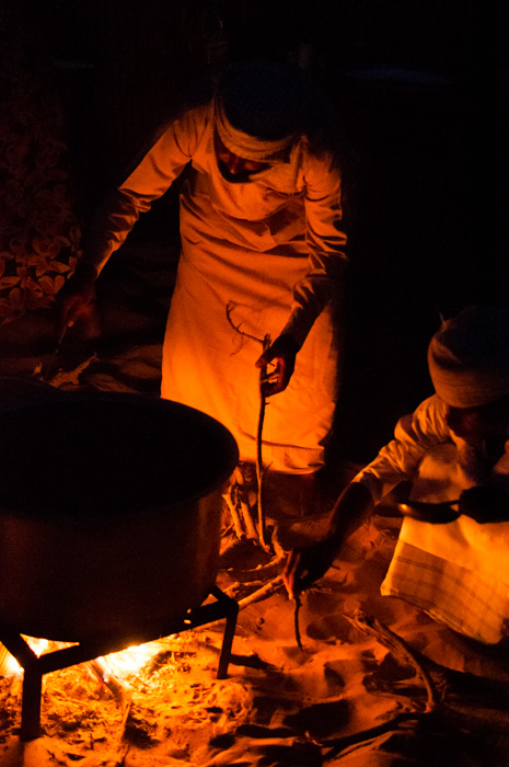 Cooking over fire in the desert. Meeting camels in the desert. How many words are there for camel in Arabic? Find out on mycustardpie