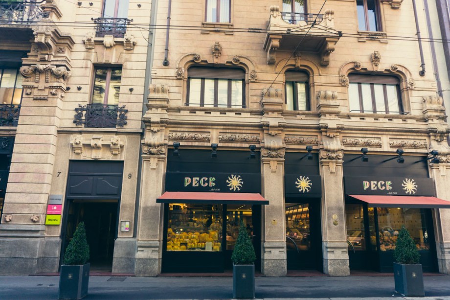 Peck - Eating out in Milan Italy by mycustardpie.com