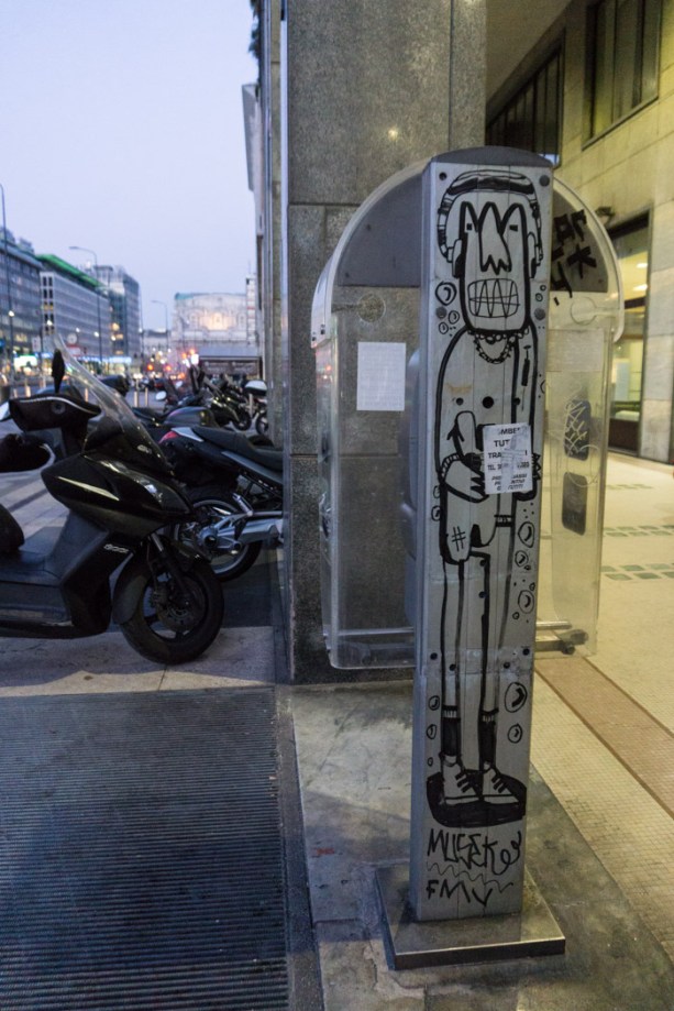 Graffiti in Milan Italy on mycustardpie.com