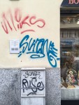 Graffiti in Milan Italy on mycustardpie.com