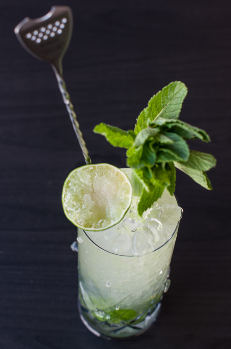 How to make a St James's Swizzle gin cocktail on mycustardpie.com