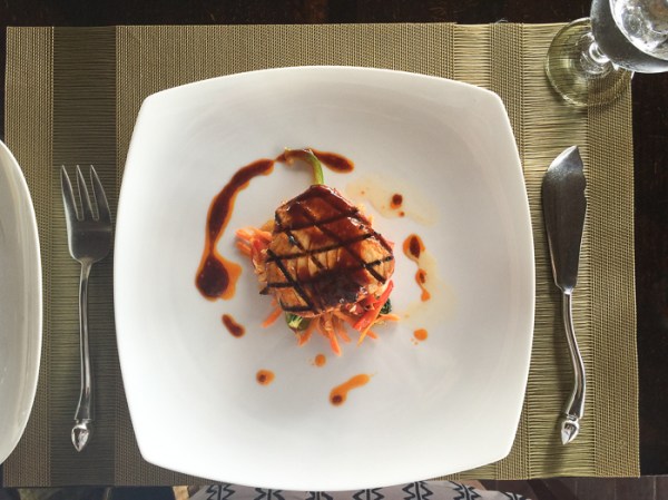 Tuna steak for lunch. Going to the Maldives-on mycustardpie.com