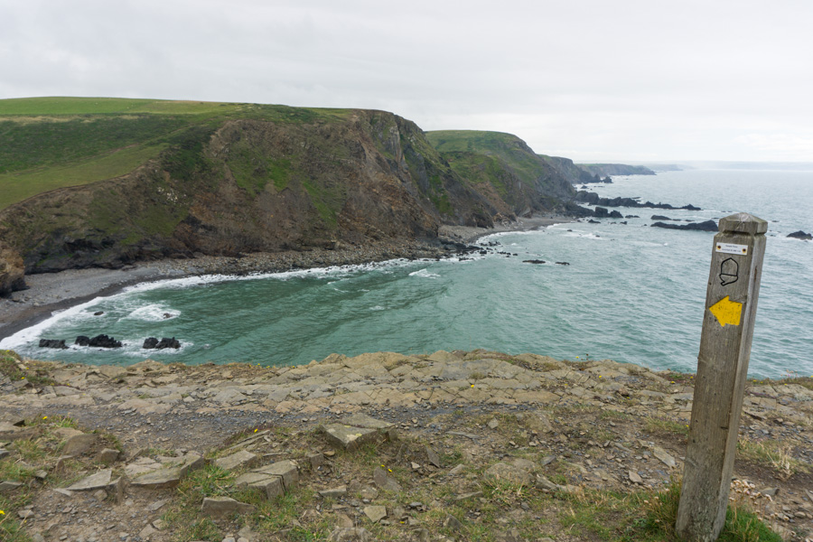 Hartland Quay to Bude on the South West Coast path on mycustardpie