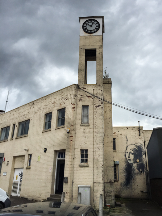 Girl with a pierced eardrum - A day our in Bristol on mycustardpie.com