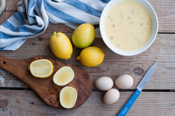 how to make egg and lemon - avgolemono - soup on my custard pie