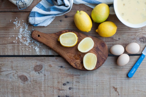 how to make egg and lemon - avgolemono - soup on my custard pie