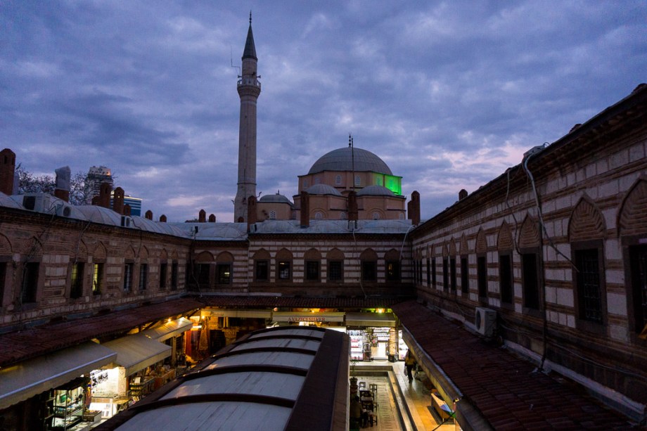 The view from upstairs