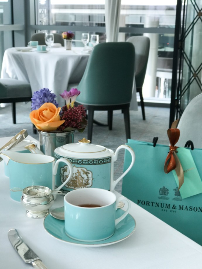 Afternoon tea Fortnum and Mason Dubai