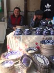 Kyrgyzstan blue and white china in osh&nbsp;bazaar-1