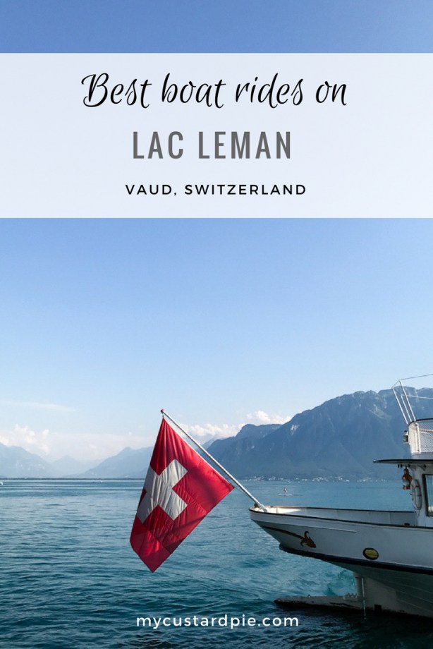 Paddle steamer rides on Lake Geneva or Lac Leman