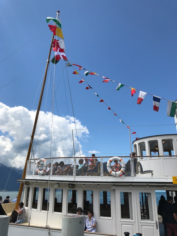 Boat ride on Lac Leman