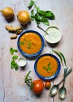 Sweet Potato and turmeric&nbsp;soup-01698