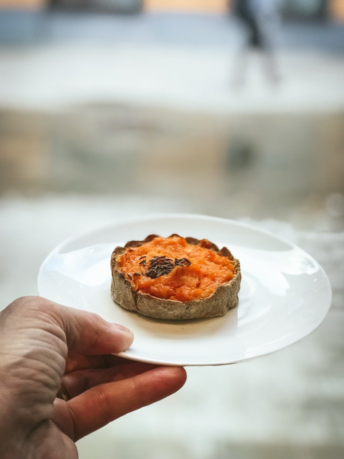 A carrot tart