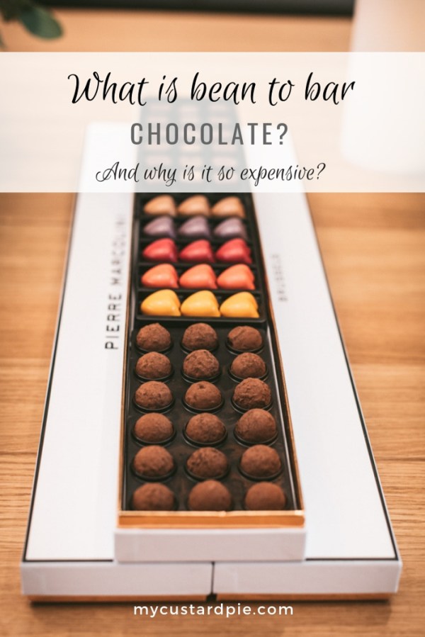 A box of Pierre Marcolini chocolates