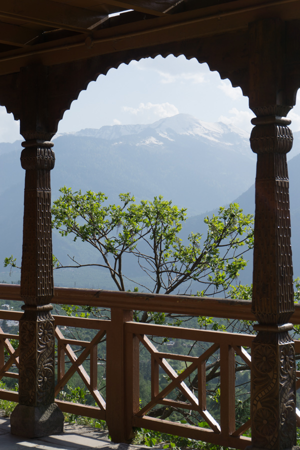 View from Naggar Castle over the Kullu-Manali valley