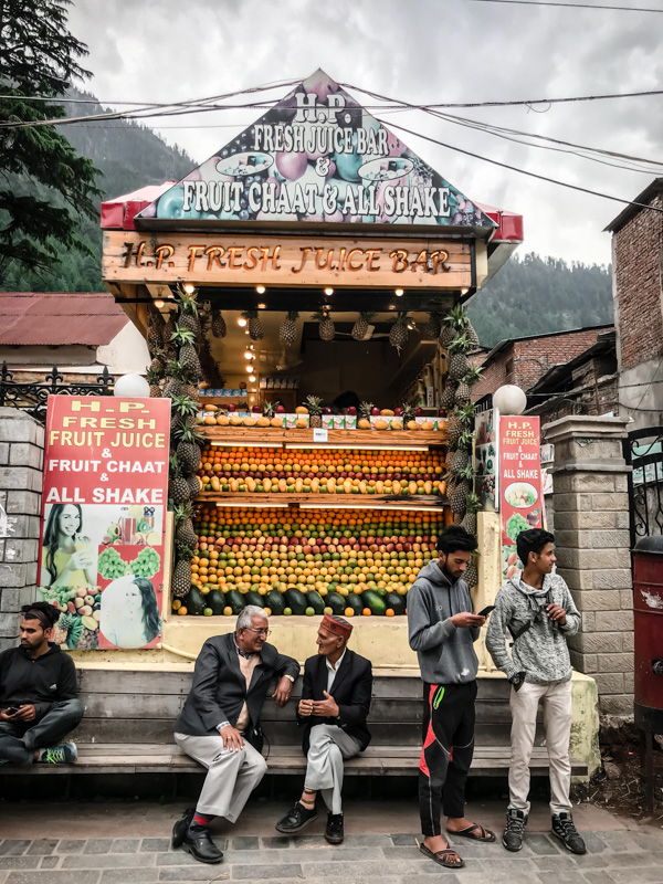 fruit stall