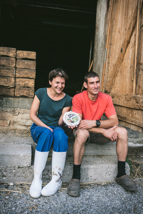 Mathilde and Fabrice of Ferme des Pezieres