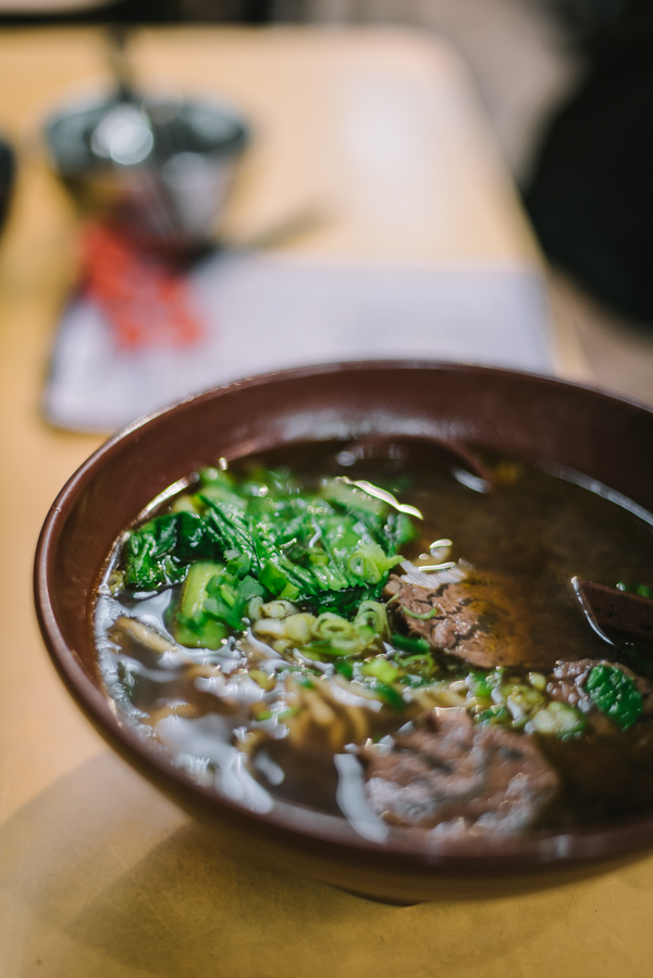 bowl of beef noodles