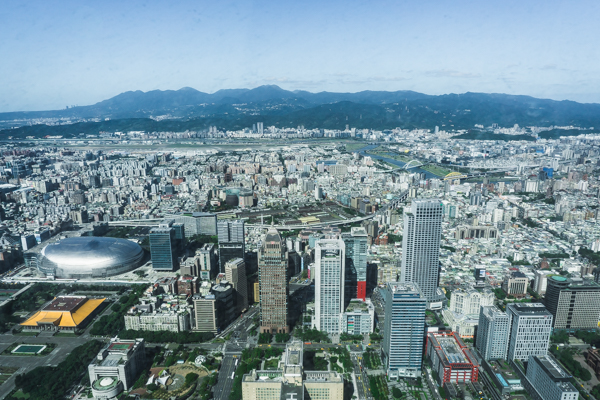 view of Taipei