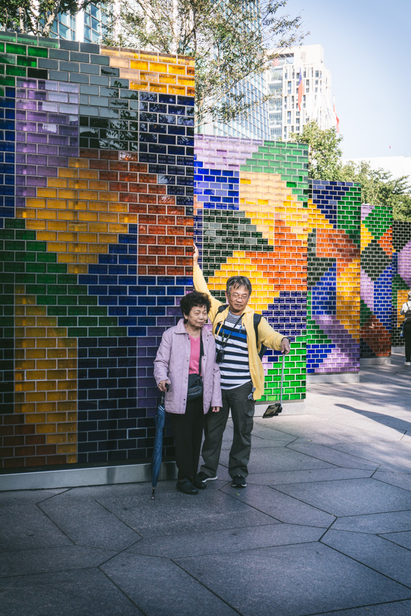 couple taking a selfie