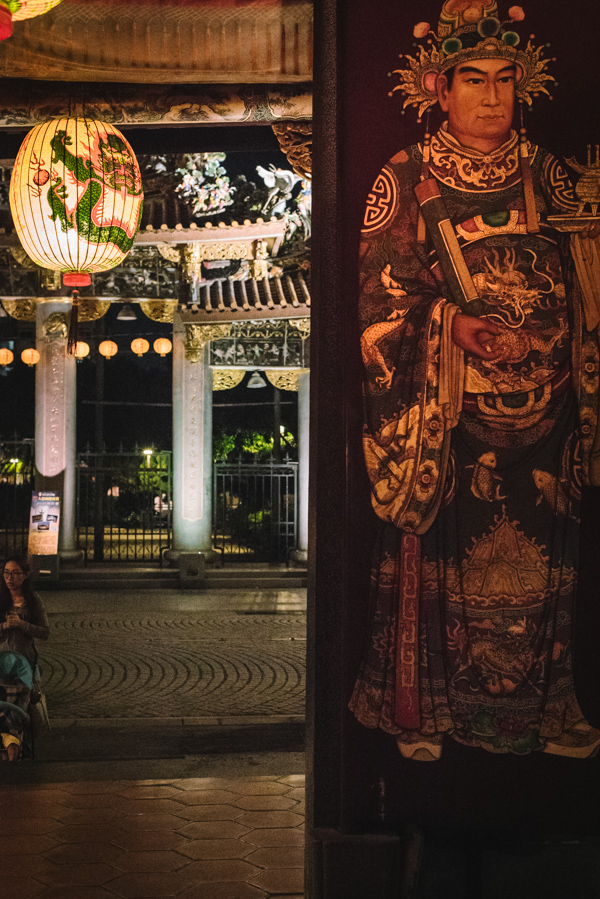 entrance to a temple