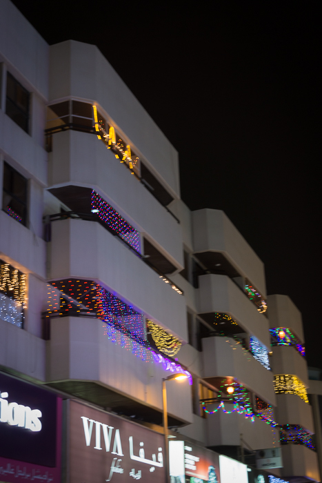 diwali lights on buildings