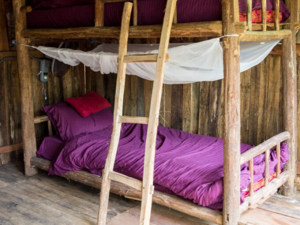 hostel bed