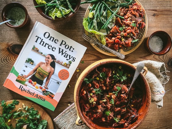 Vegan recipe book by Rachel Ama