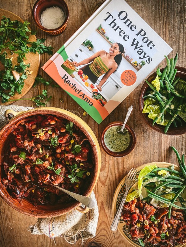 Vegan recipe book by Rachel Ama