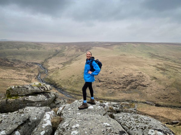 standing on a tor